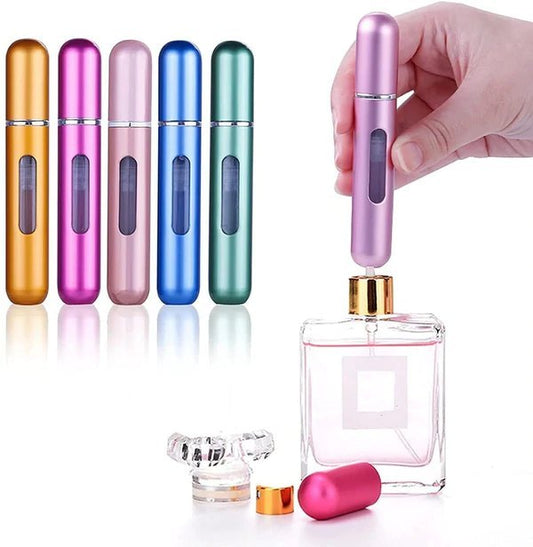 atomizer spray bottle for hand carry or bag carry perfume