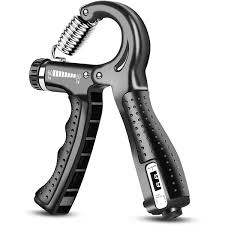 Hand gripper adjustable for grip strength enthusiasts